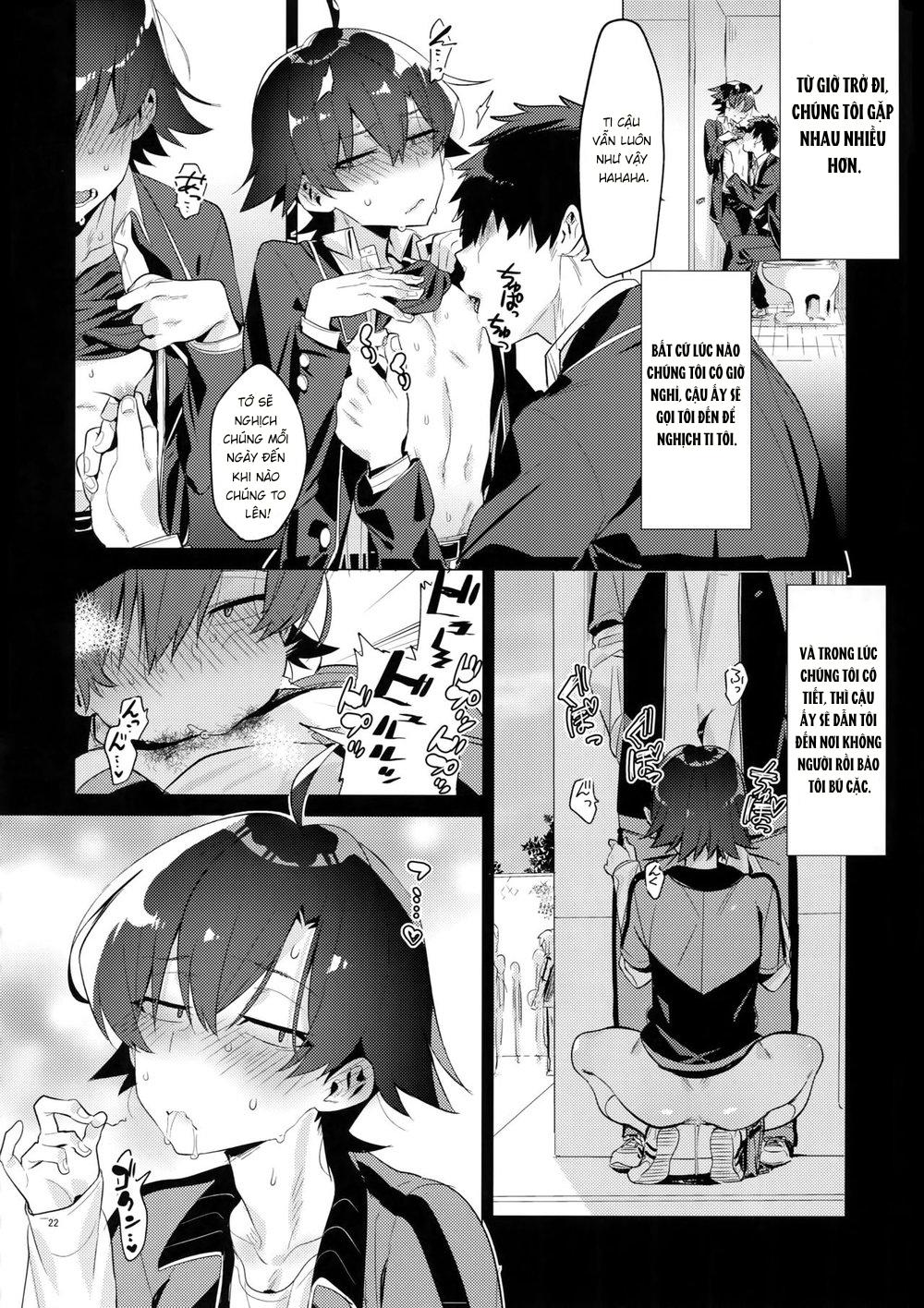 HentaiVN.net - Ảnh 21 - Sự sa đọa của Hikigay 1 (Yahari Ore no Seishun Love Come wa Machigatteiru) - Oneshot