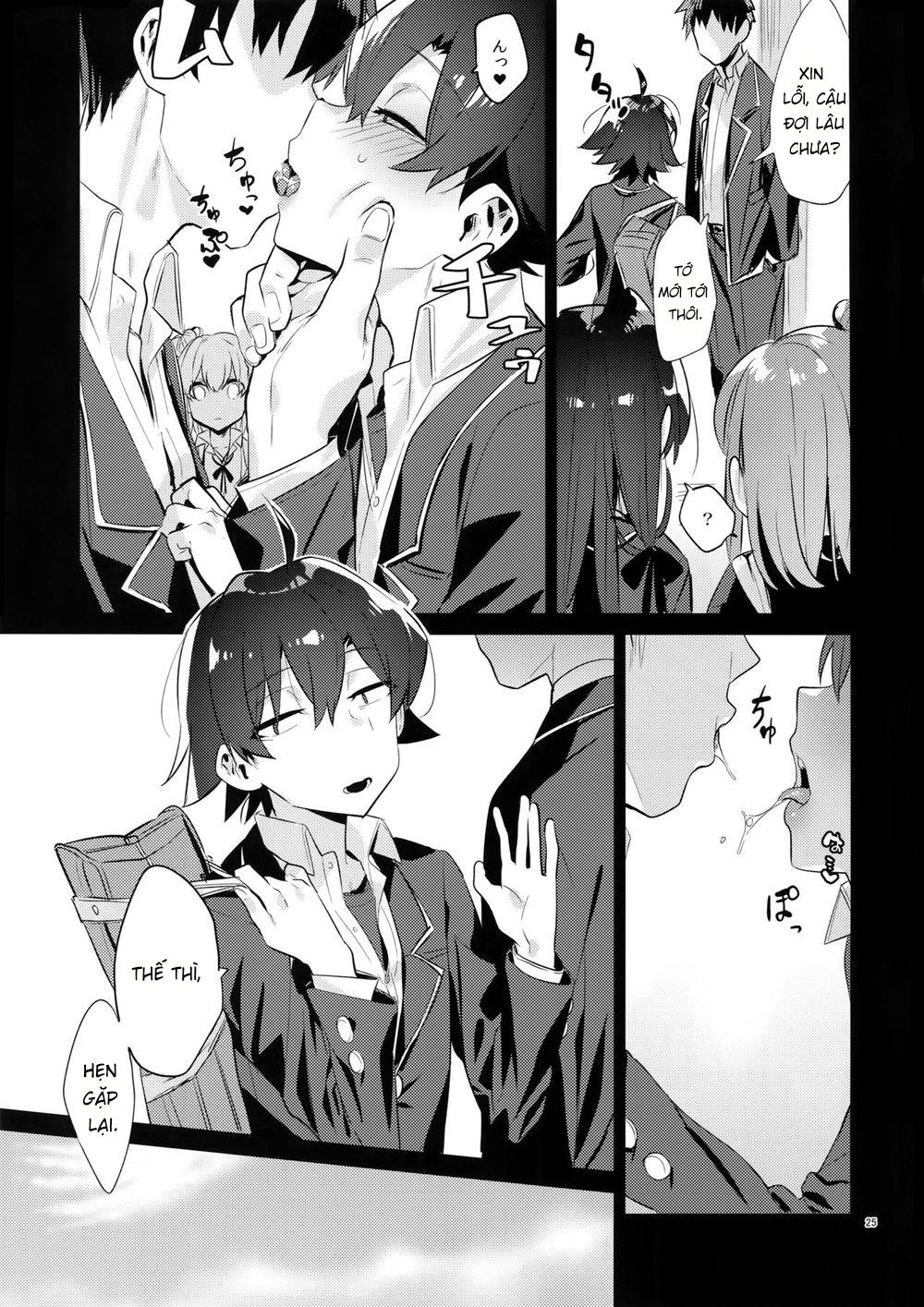 HentaiVN.net - Ảnh 24 - Sự sa đọa của Hikigay 1 (Yahari Ore no Seishun Love Come wa Machigatteiru) - Oneshot