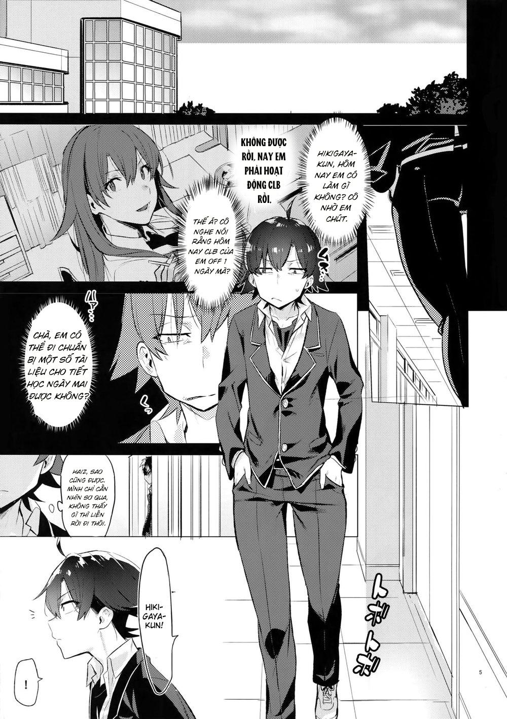 HentaiVN.net - Ảnh 4 - Sự sa đọa của Hikigay 1 (Yahari Ore no Seishun Love Come wa Machigatteiru) - Oneshot