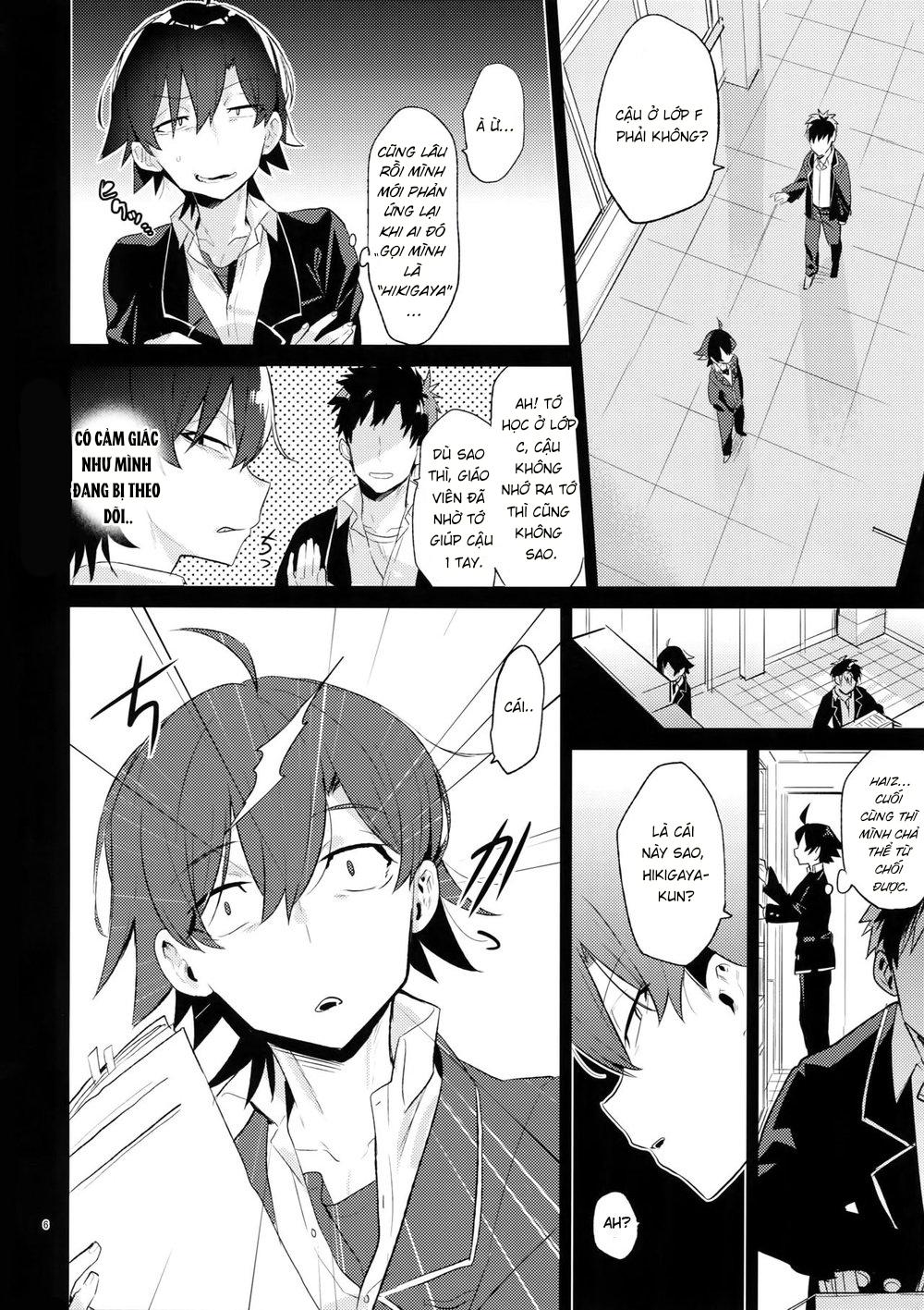 HentaiVN.net - Ảnh 5 - Sự sa đọa của Hikigay 1 (Yahari Ore no Seishun Love Come wa Machigatteiru) - Oneshot