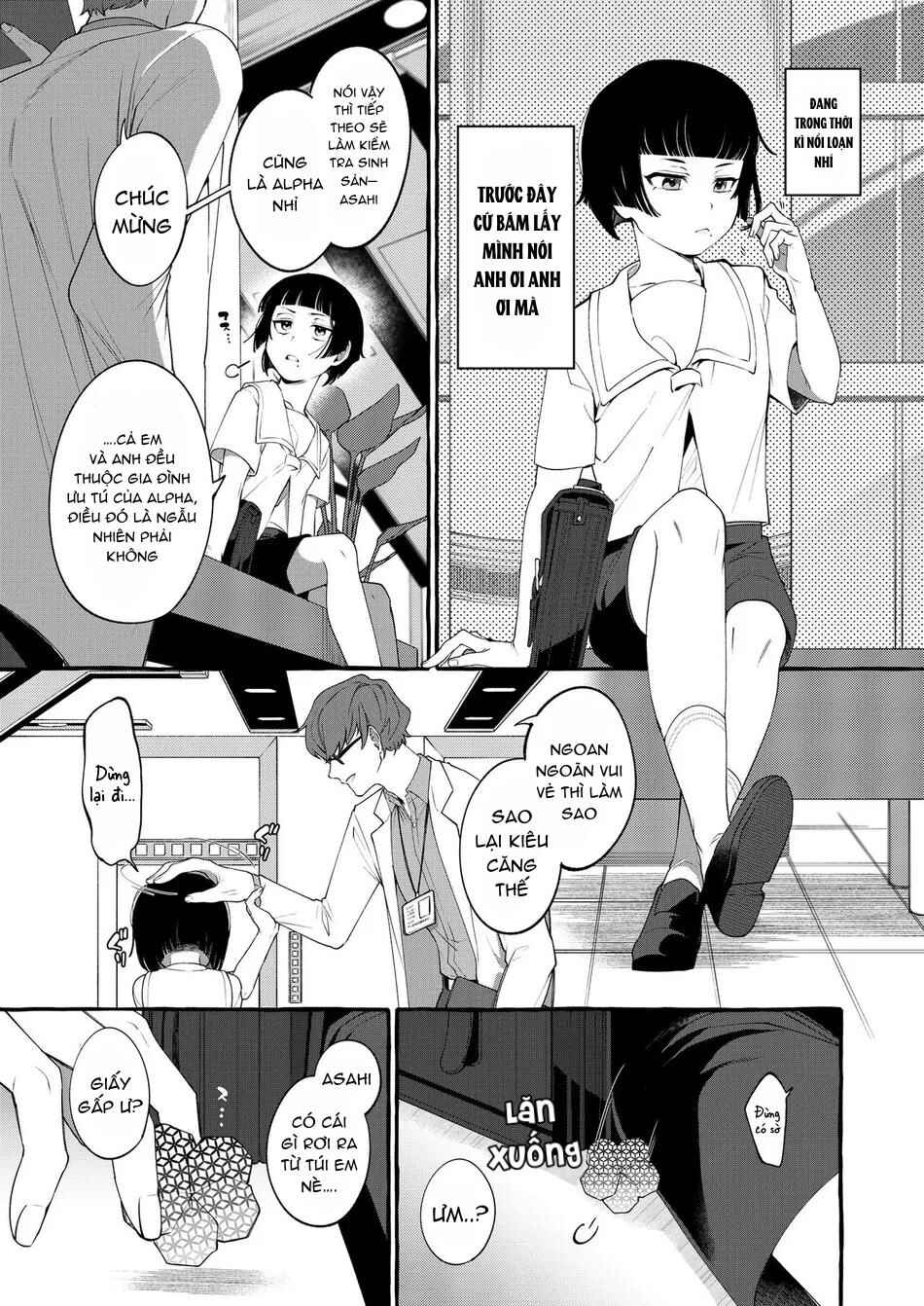 HentaiVN.net - Ảnh 5 - Alpha no Kimi o Omega ni Tsukurikaeru made - oneshot