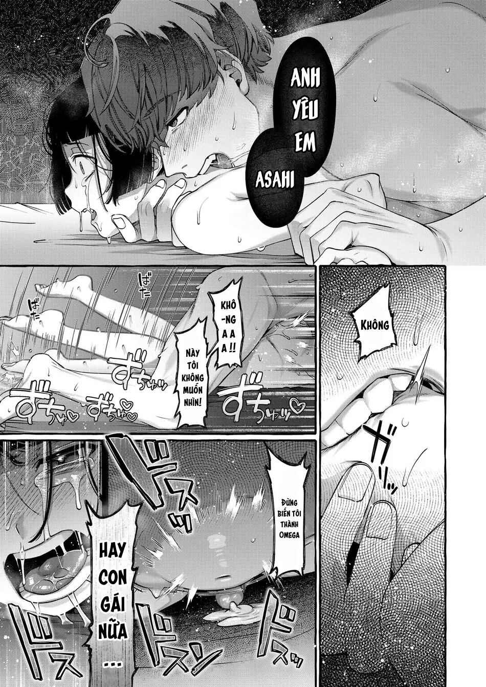 HentaiVN.net - Ảnh 43 - Alpha no Kimi o Omega ni Tsukurikaeru made - oneshot