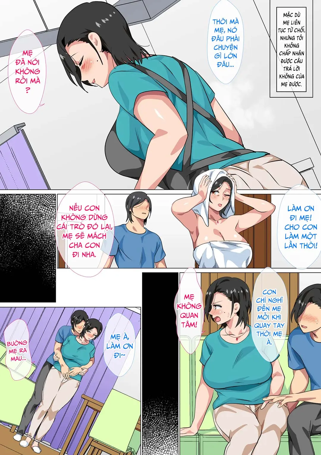HentaiVN.net - Ảnh 7 - I Confessed to My Mom and She Let Me Have a One-Day-Only Sex-Fest [Hahaoya ni Kokuhaku Shitara Ichinichi dake Sex o Sasete Kureta Hanashi] - Oneshot