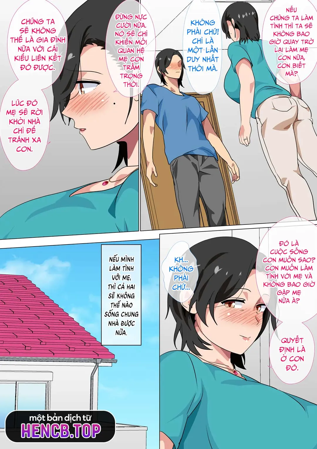 HentaiVN.net - Ảnh 9 - I Confessed to My Mom and She Let Me Have a One-Day-Only Sex-Fest [Hahaoya ni Kokuhaku Shitara Ichinichi dake Sex o Sasete Kureta Hanashi] - Oneshot