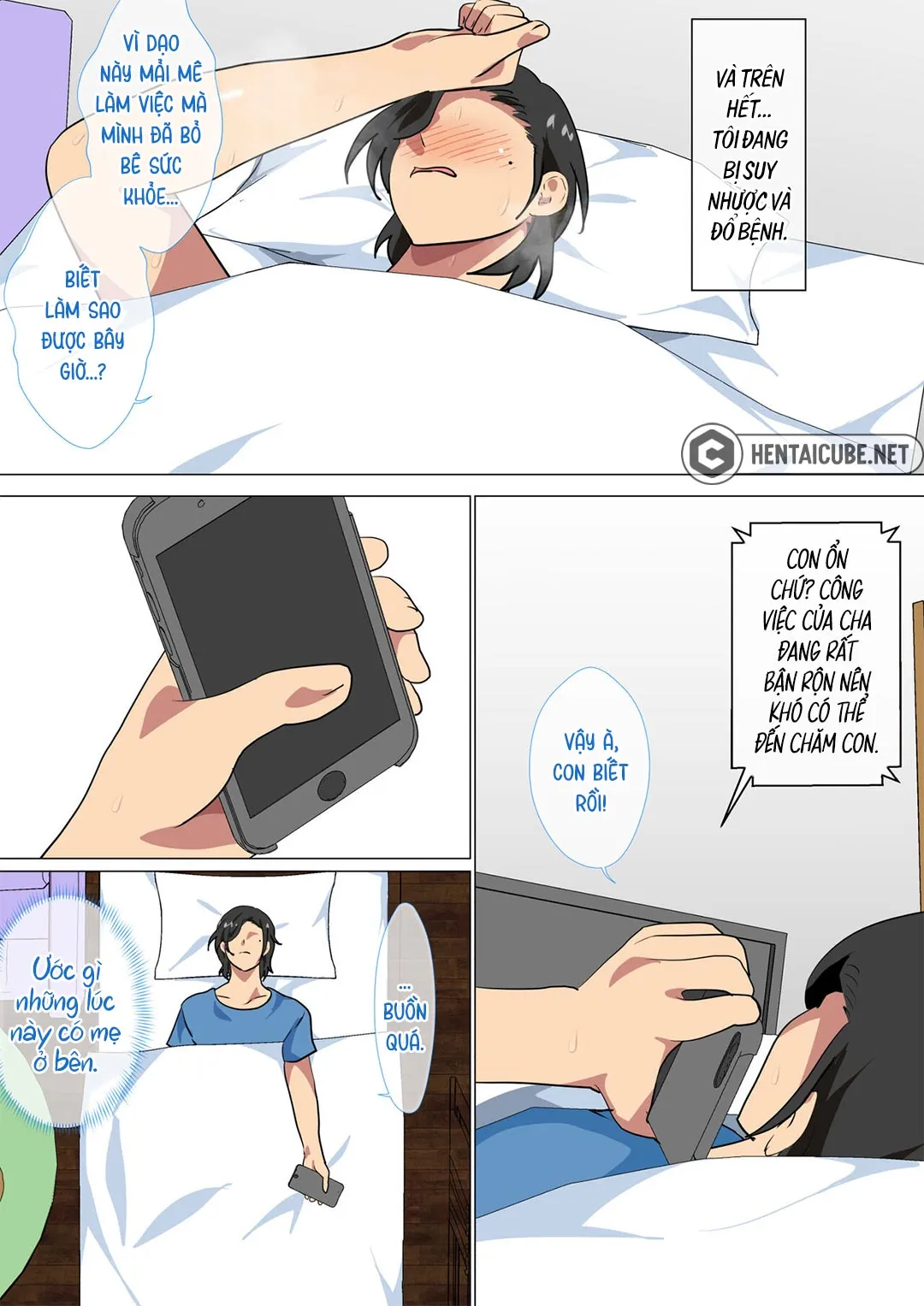 HentaiVN.net - Ảnh 6 - I Confessed to My Mom and She Let Me Have a One-Day-Only Sex-Fest [Hahaoya ni Kokuhaku Shitara Ichinichi dake Sex o Sasete Kureta Hanashi] - Chap 2A