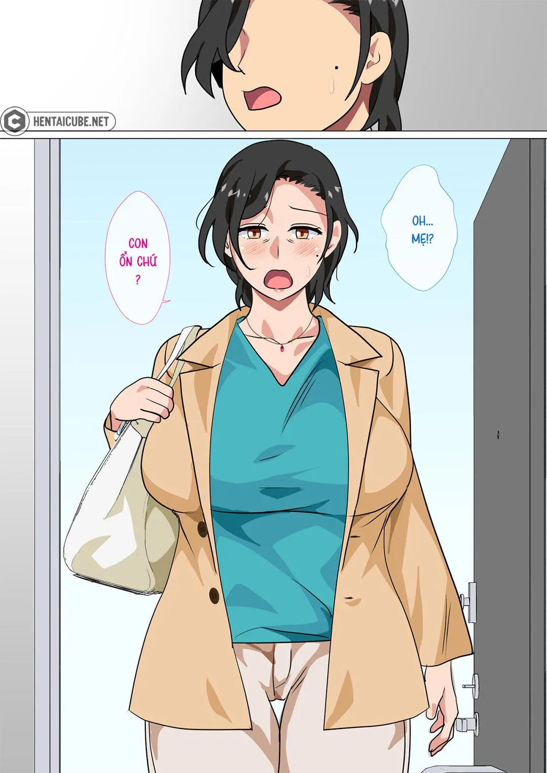 HentaiVN.net - Ảnh 8 - I Confessed to My Mom and She Let Me Have a One-Day-Only Sex-Fest [Hahaoya ni Kokuhaku Shitara Ichinichi dake Sex o Sasete Kureta Hanashi] - Chap 2A