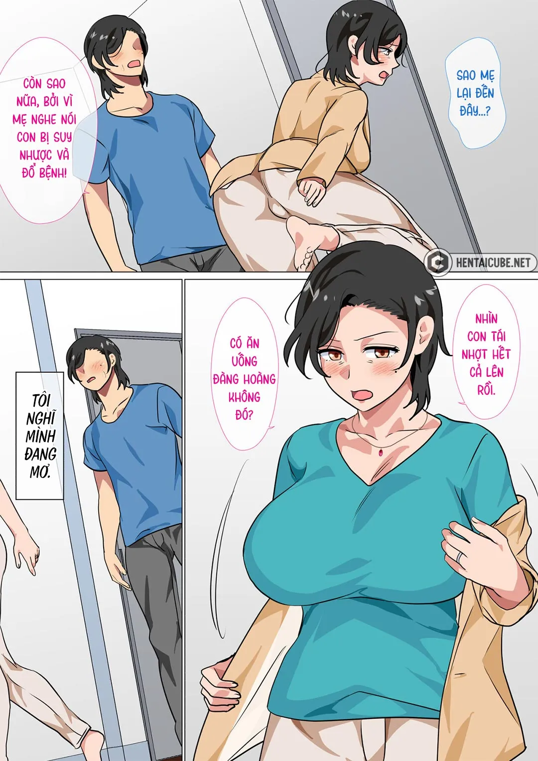 HentaiVN.net - Ảnh 9 - I Confessed to My Mom and She Let Me Have a One-Day-Only Sex-Fest [Hahaoya ni Kokuhaku Shitara Ichinichi dake Sex o Sasete Kureta Hanashi] - Chap 2A