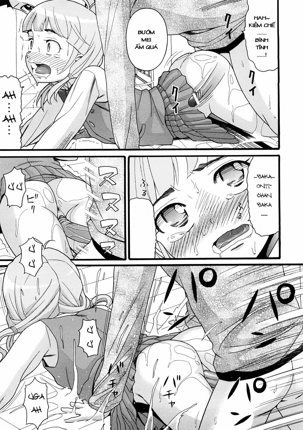 HentaiVN.net - Ảnh 13 - [Loli] Anh trai là sinh vật chuyên bắt nạt em gái [Ani wa Imotou wo Ijimeru Mono] - Chap 1