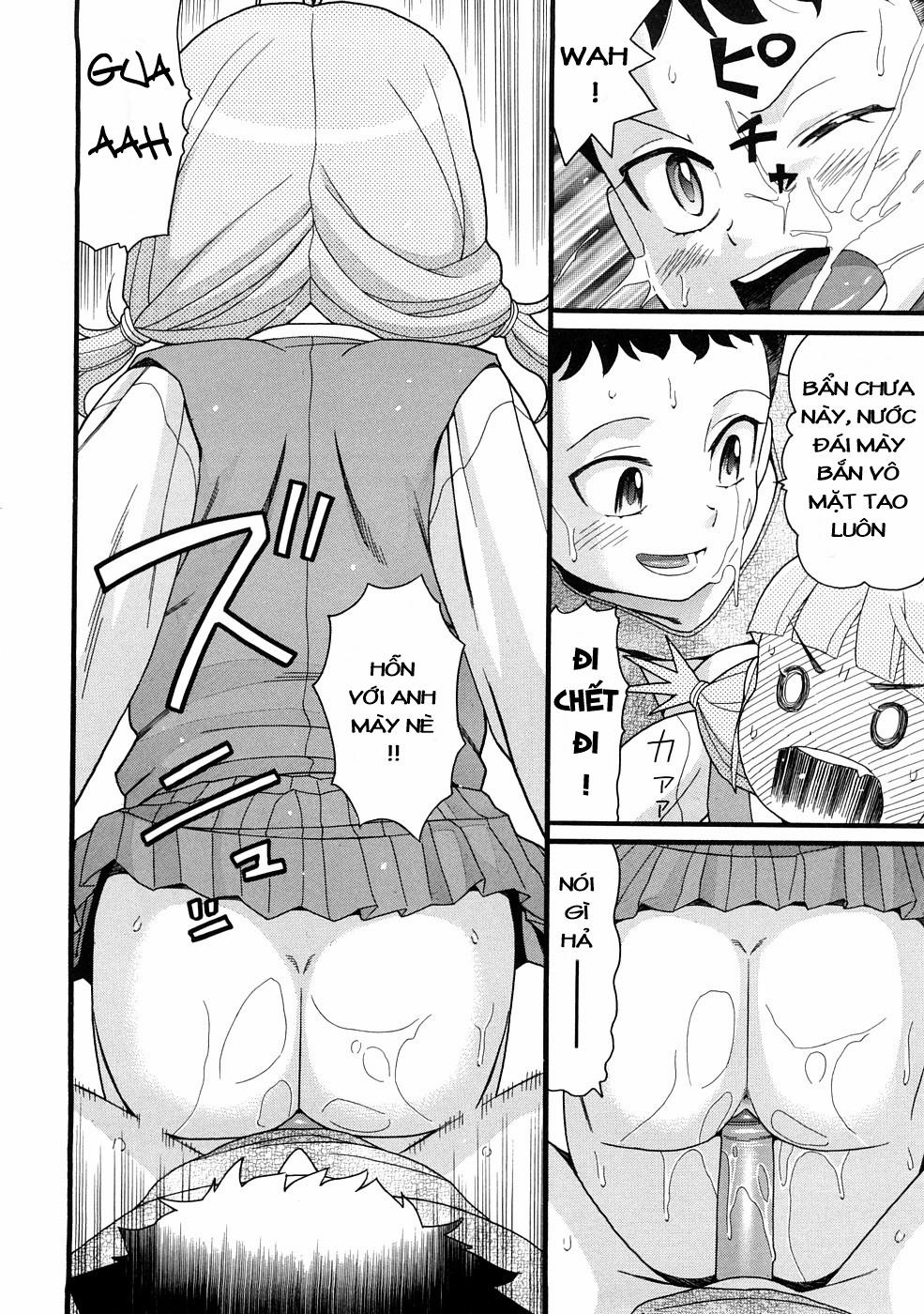 HentaiVN.net - Ảnh 14 - [Loli] Anh trai là sinh vật chuyên bắt nạt em gái [Ani wa Imotou wo Ijimeru Mono] - Chap 1
