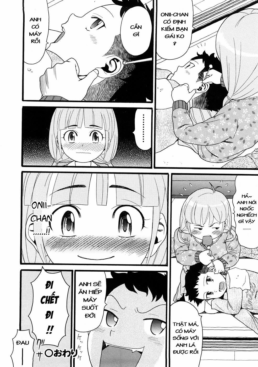 HentaiVN.net - Ảnh 24 - [Loli] Anh trai là sinh vật chuyên bắt nạt em gái [Ani wa Imotou wo Ijimeru Mono] - Chap 1