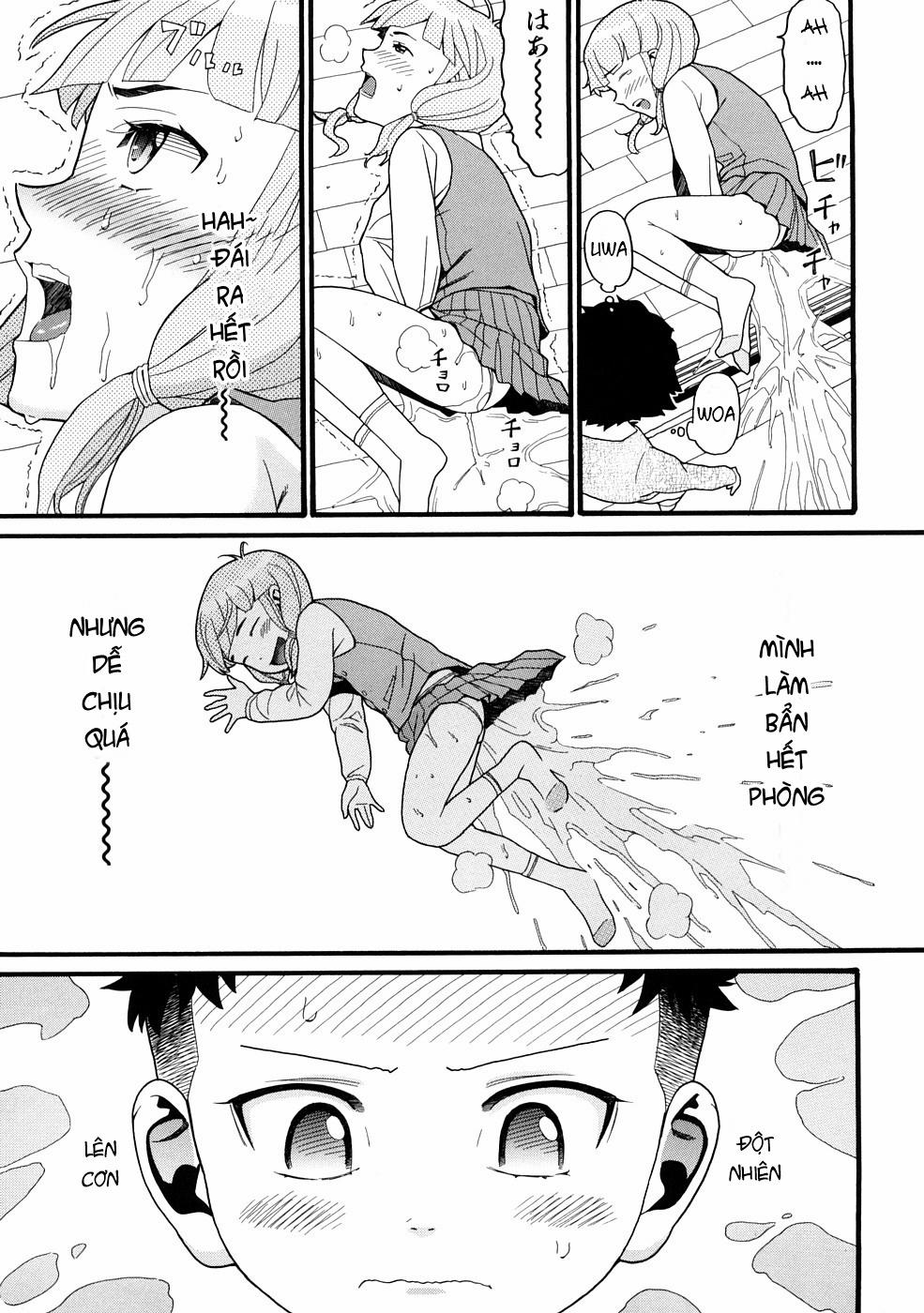 HentaiVN.net - Ảnh 9 - [Loli] Anh trai là sinh vật chuyên bắt nạt em gái [Ani wa Imotou wo Ijimeru Mono] - Chap 1