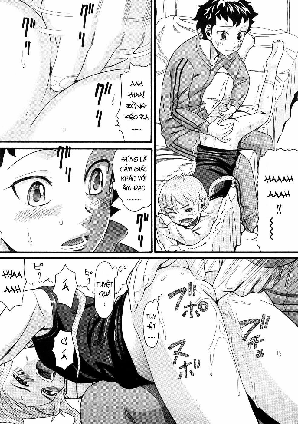 HentaiVN.net - Ảnh 11 - [Loli] Anh trai là sinh vật chuyên bắt nạt em gái [Ani wa Imotou wo Ijimeru Mono] - Chap 2
