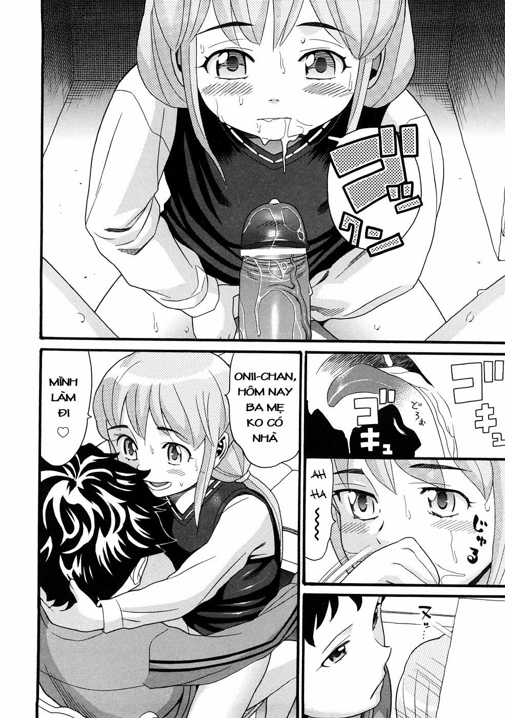 HentaiVN.net - Ảnh 6 - [Loli] Anh trai là sinh vật chuyên bắt nạt em gái [Ani wa Imotou wo Ijimeru Mono] - Chap 2