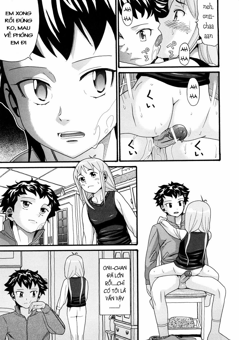 HentaiVN.net - Ảnh 7 - [Loli] Anh trai là sinh vật chuyên bắt nạt em gái [Ani wa Imotou wo Ijimeru Mono] - Chap 2