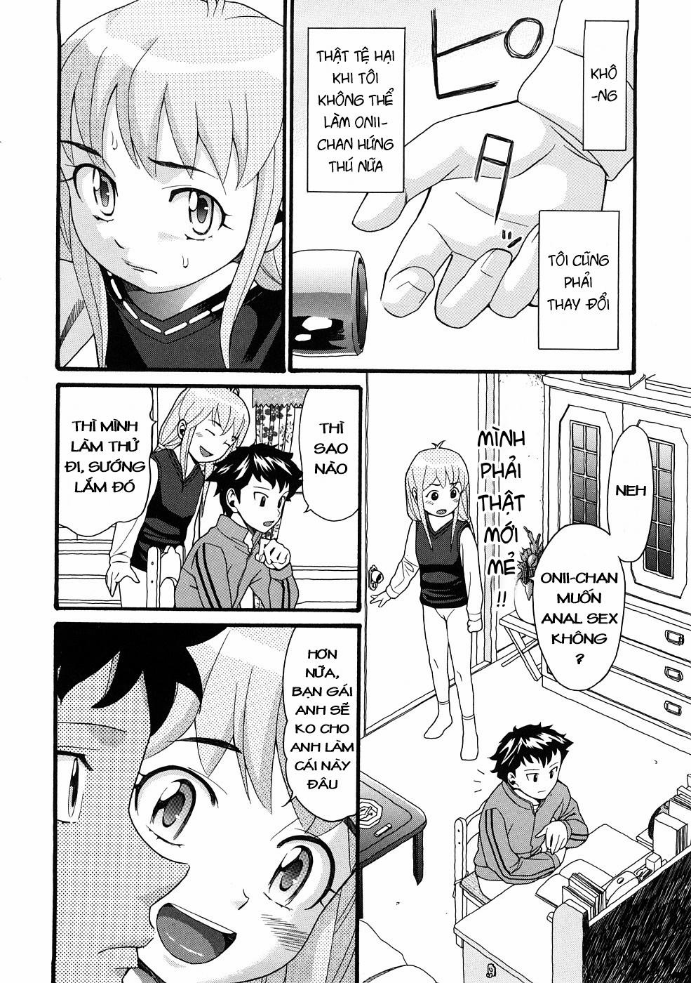 HentaiVN.net - Ảnh 8 - [Loli] Anh trai là sinh vật chuyên bắt nạt em gái [Ani wa Imotou wo Ijimeru Mono] - Chap 2