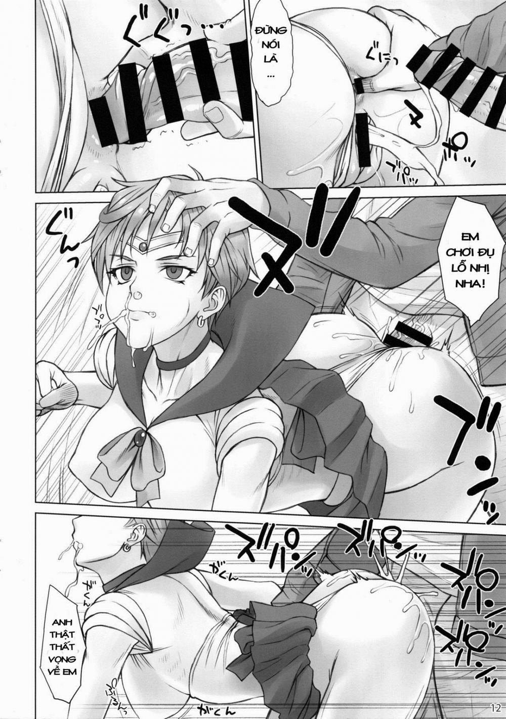 HentaiVN.net - Ảnh 12 - Sao thiên vương và dừng thời gian (Sailor Moon) [Uranus VS Stopwatcher (Sailor Moon)] - Oneshot