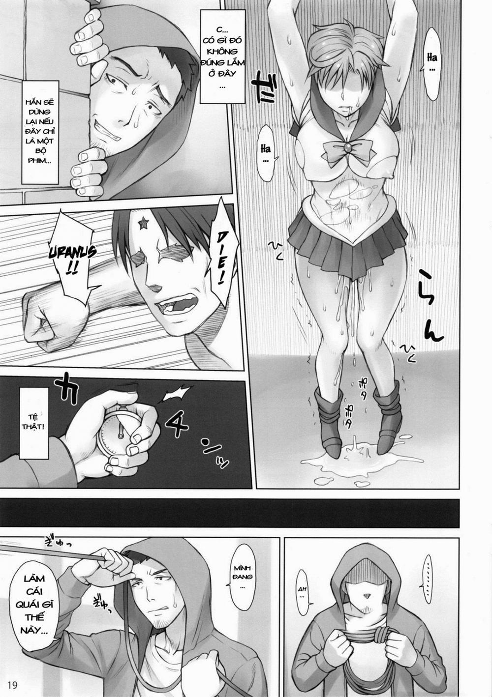 HentaiVN.net - Ảnh 19 - Sao thiên vương và dừng thời gian (Sailor Moon) [Uranus VS Stopwatcher (Sailor Moon)] - Oneshot