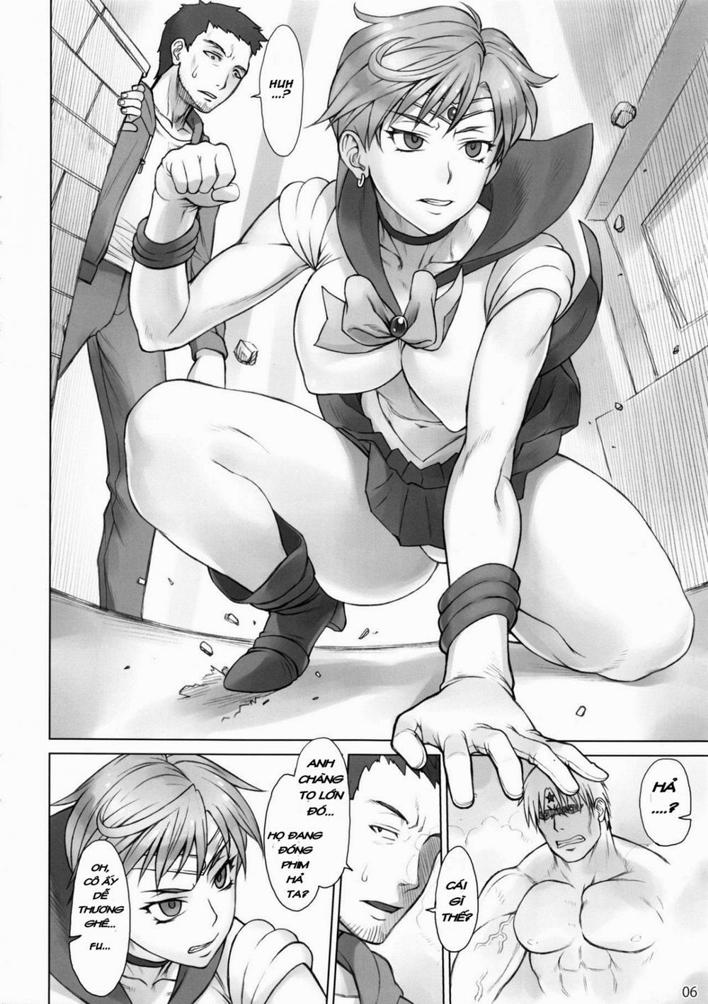 HentaiVN.net - Ảnh 6 - Sao thiên vương và dừng thời gian (Sailor Moon) [Uranus VS Stopwatcher (Sailor Moon)] - Oneshot