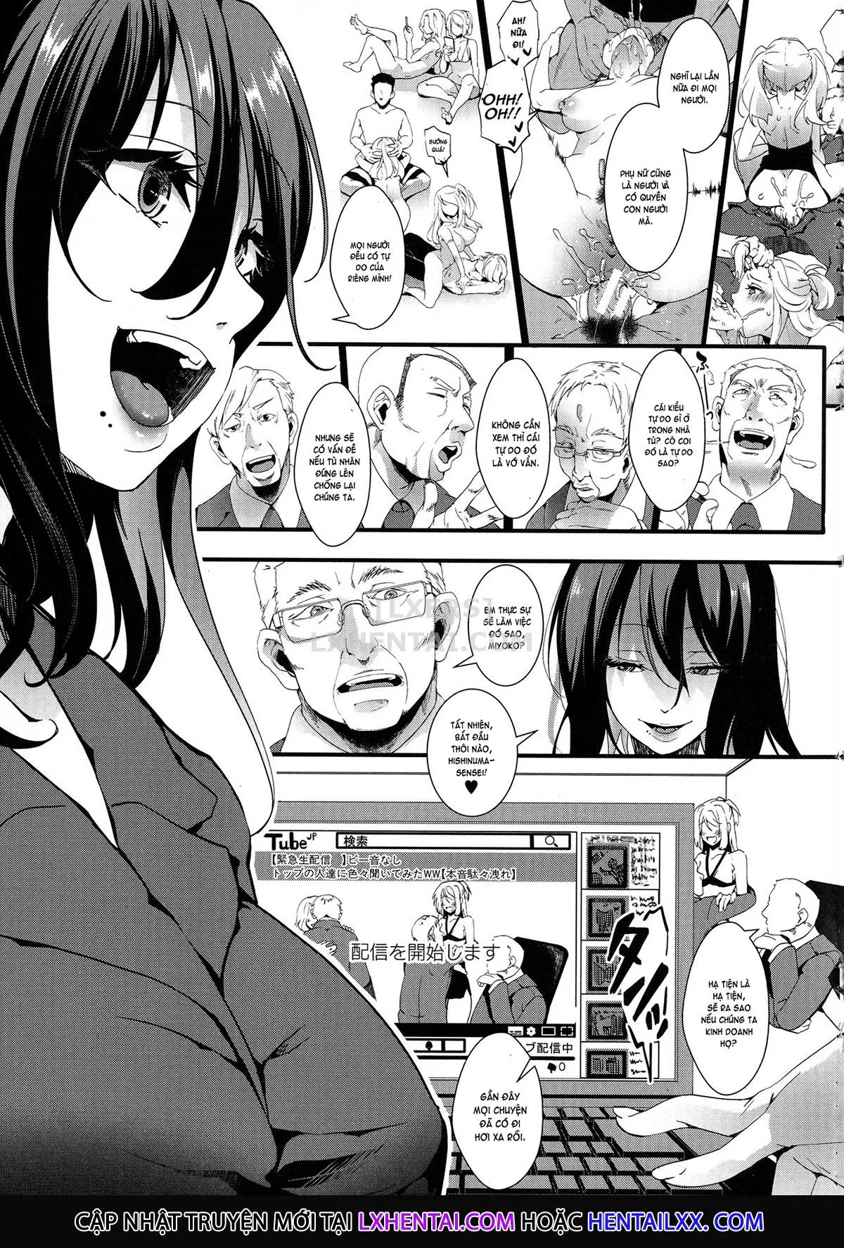 HentaiVN.net - Ảnh 4 - Mesu Ana Muhou Chitai Muyou No Chitsu-Nai-Dashi Choueki - Chap 8 - END