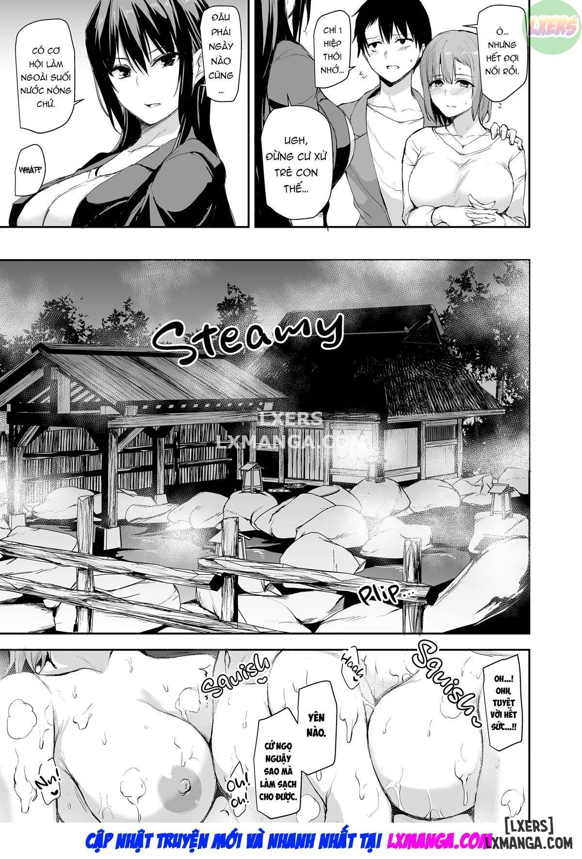 HentaiVN.net - Ảnh 11 - Tôi Không Cương Nổi Nên Vợ Tôi Mang Bạn Cô Âý Tới - Chapter 2