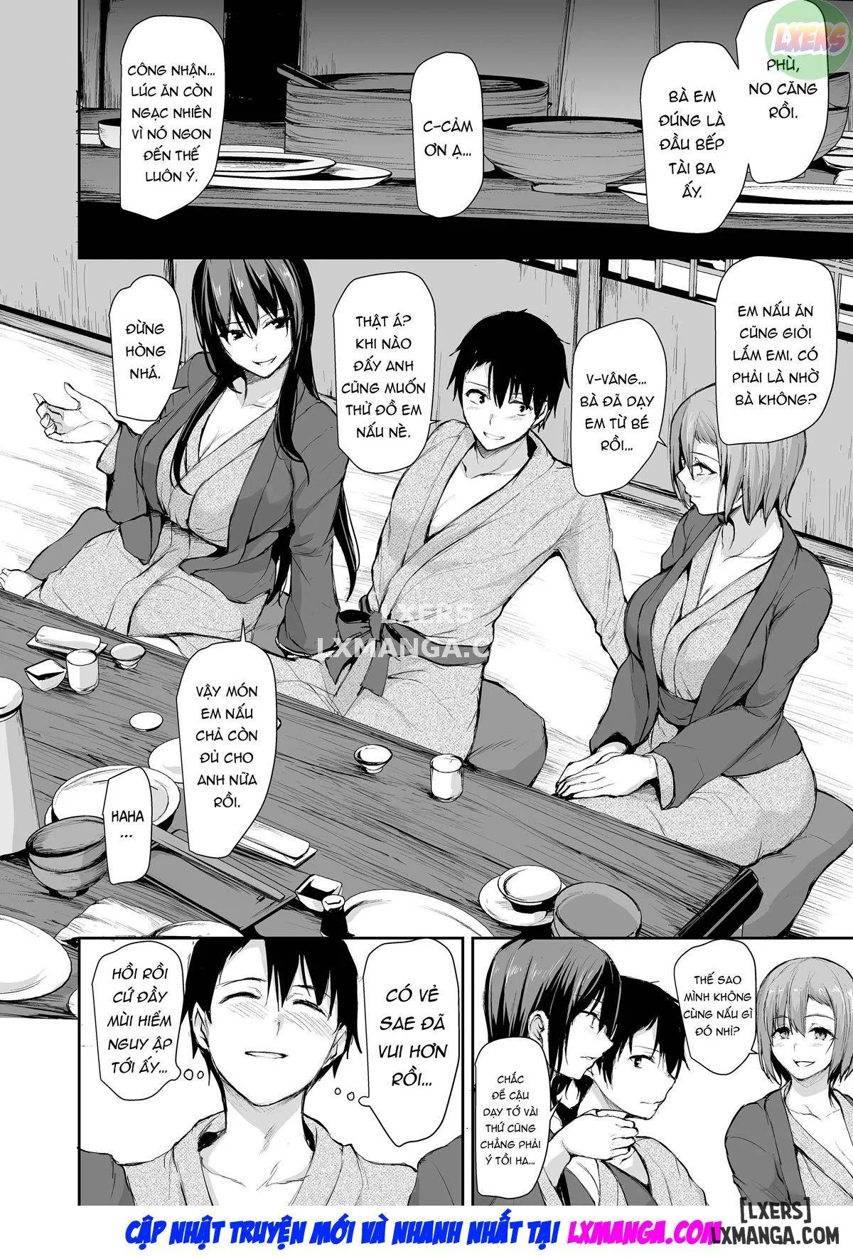 HentaiVN.net - Ảnh 28 - Tôi Không Cương Nổi Nên Vợ Tôi Mang Bạn Cô Âý Tới - Chapter 2