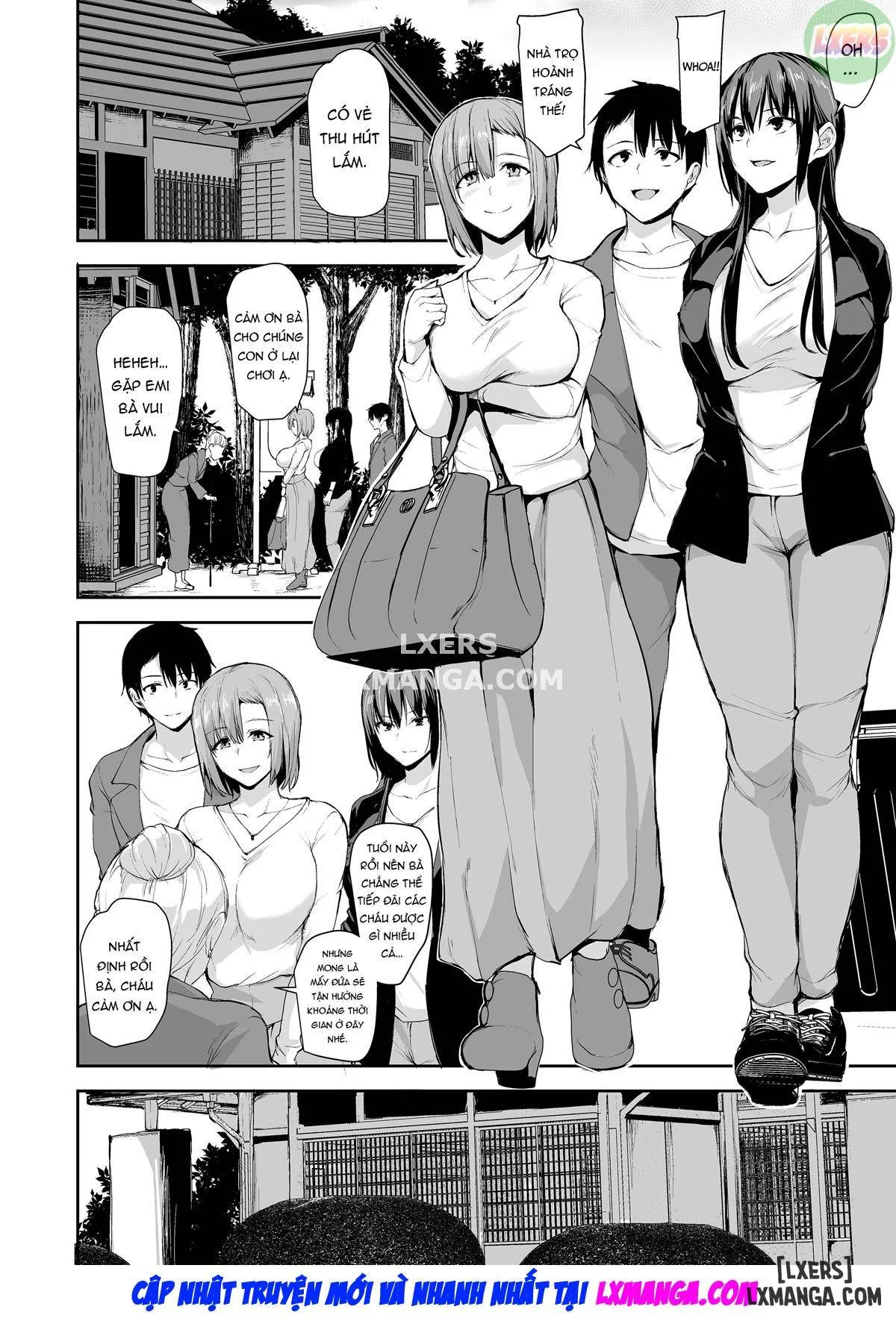 HentaiVN.net - Ảnh 8 - Tôi Không Cương Nổi Nên Vợ Tôi Mang Bạn Cô Âý Tới - Chapter 2