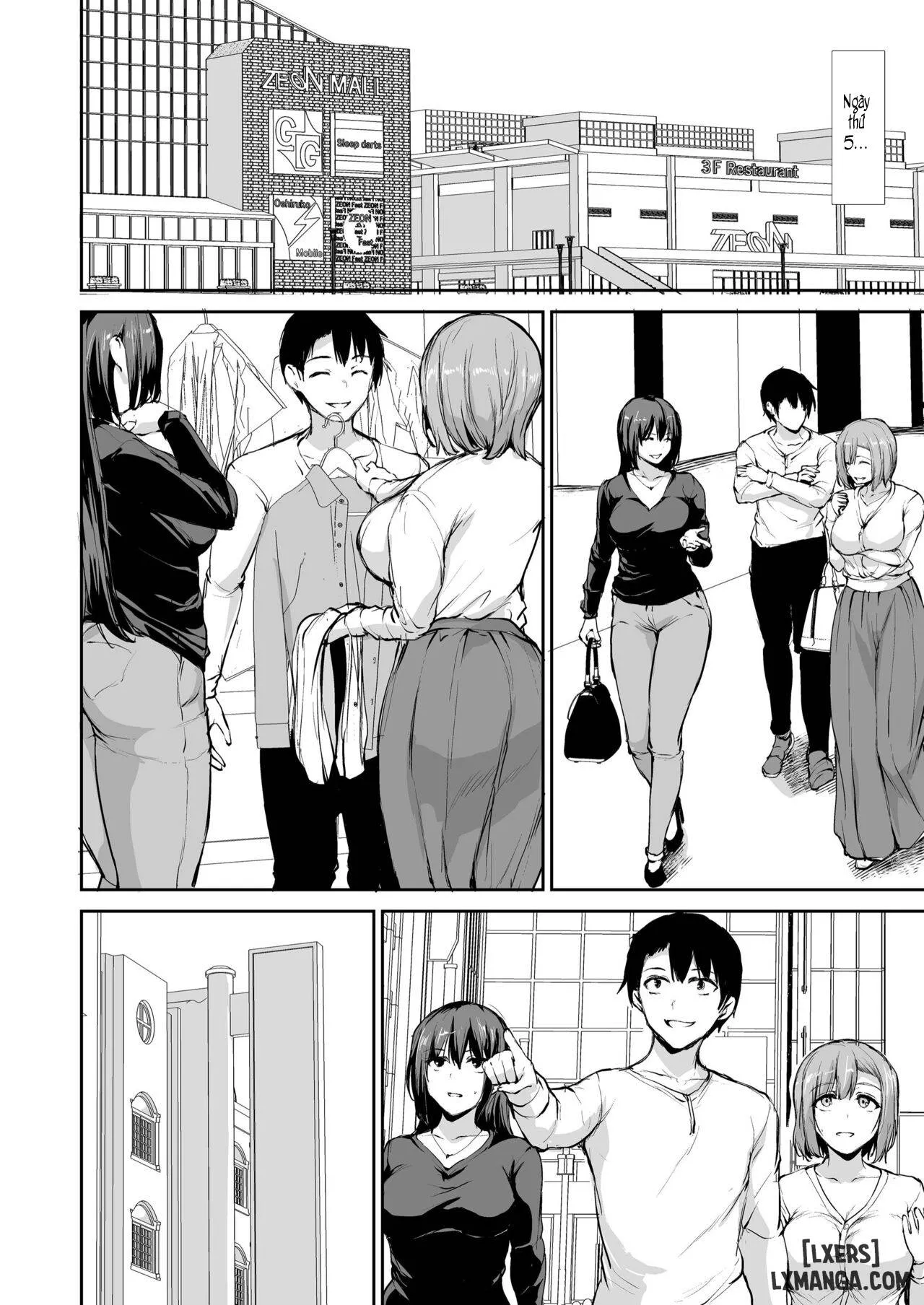 HentaiVN.net - Ảnh 10 - Tôi Không Cương Nổi Nên Vợ Tôi Mang Bạn Cô Âý Tới - Chapter 3.3 END