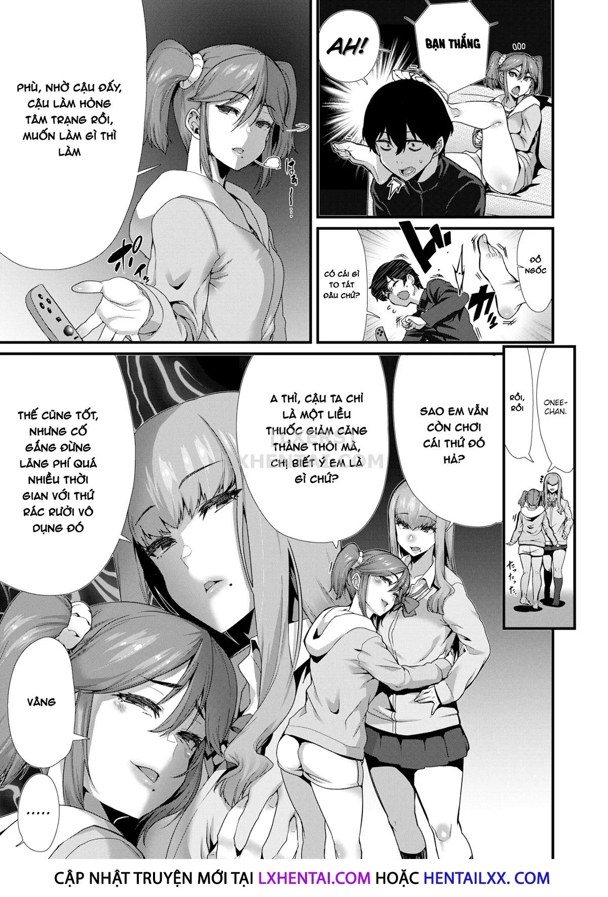HentaiVN.net - Ảnh 4 - Tanoshi Sakushu No o jikan [Can't Escape; I Love That You're a Glutton; I Demand It of You!; In the Palm of My Hand With Me; As Expected!] - Chap 1 - Cant Escape