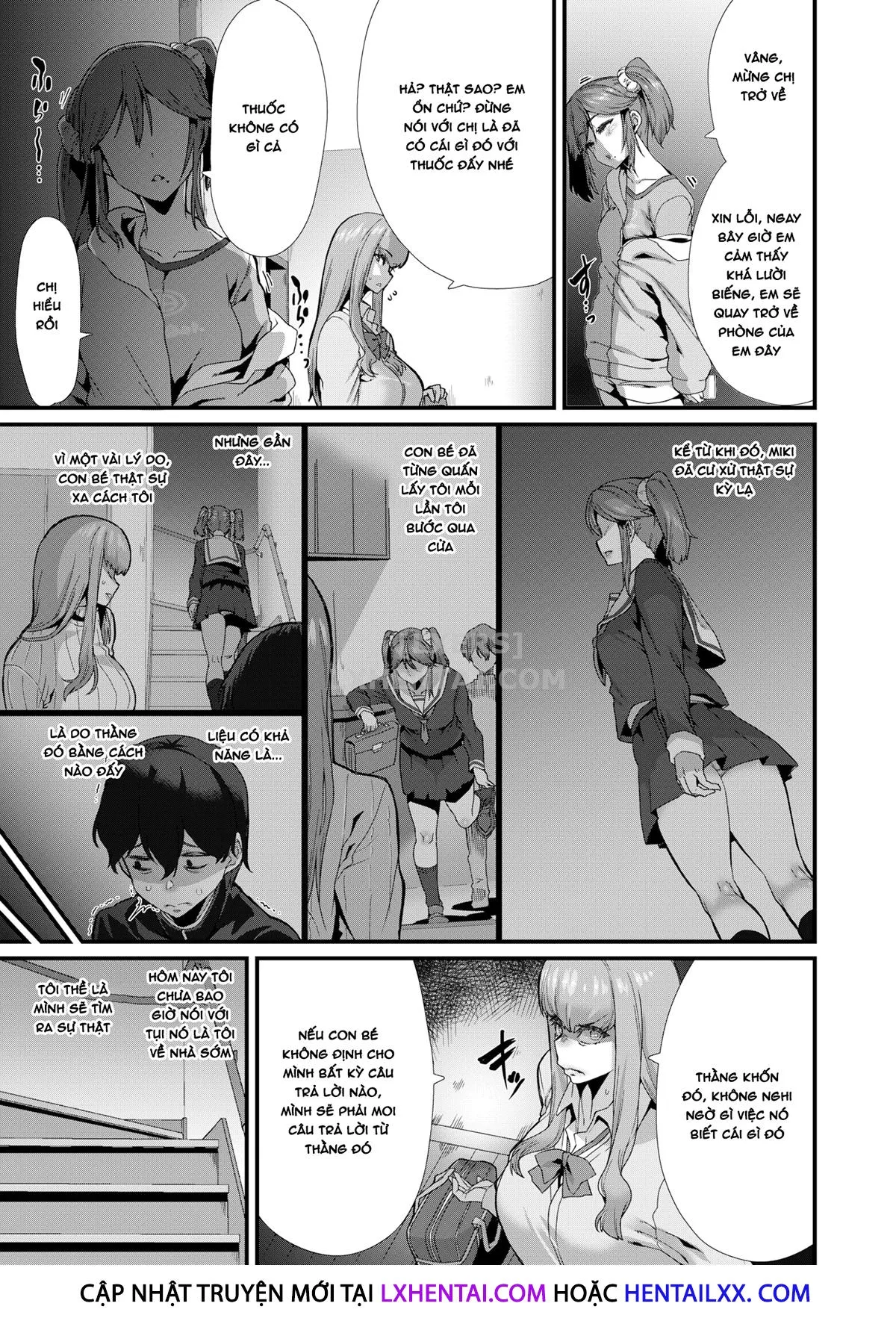 HentaiVN.net - Ảnh 8 - Tanoshi Sakushu No o jikan [Can't Escape; I Love That You're a Glutton; I Demand It of You!; In the Palm of My Hand With Me; As Expected!] - Chap 1 - Cant Escape
