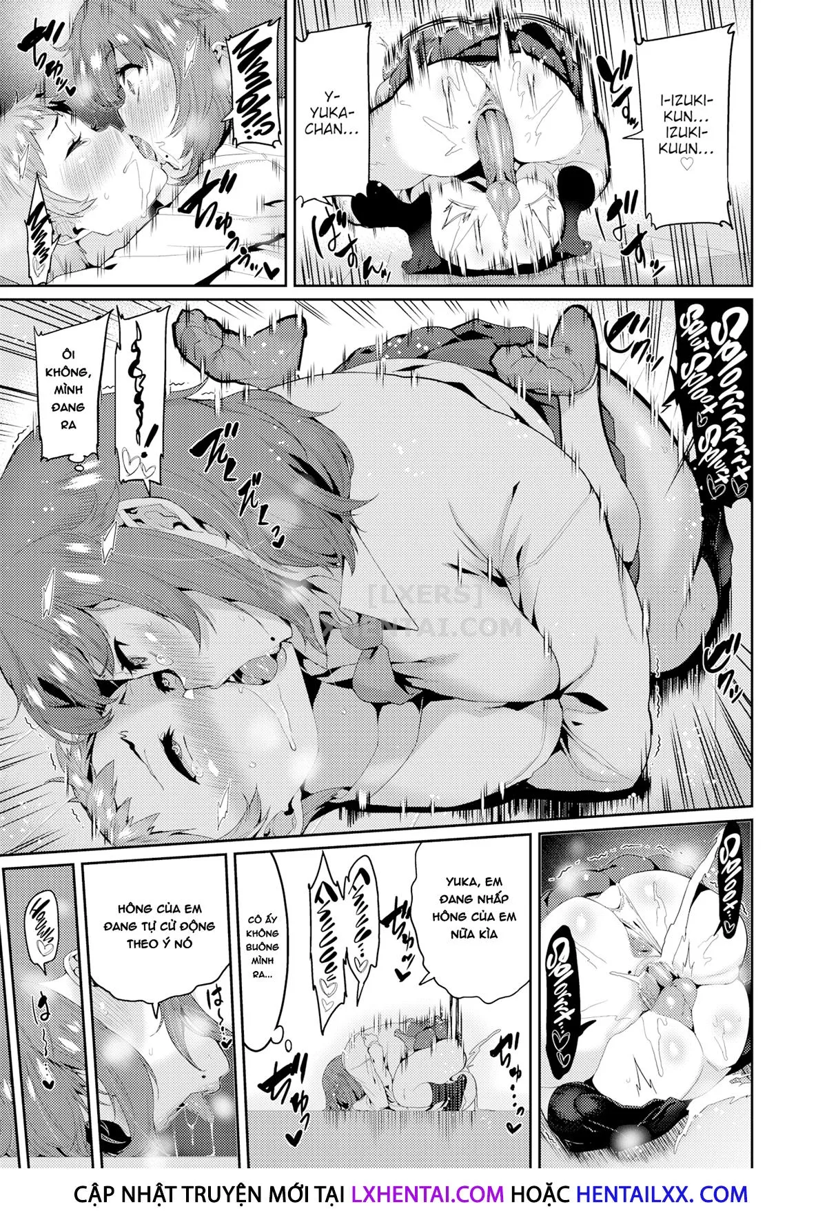 HentaiVN.net - Ảnh 14 - Tanoshi Sakushu No o jikan [Can't Escape; I Love That You're a Glutton; I Demand It of You!; In the Palm of My Hand With Me; As Expected!] - Chap 2 - I Love That Youre a Glutton