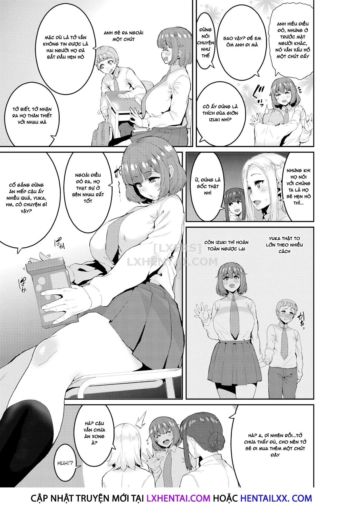 HentaiVN.net - Ảnh 4 - Tanoshi Sakushu No o jikan [Can't Escape; I Love That You're a Glutton; I Demand It of You!; In the Palm of My Hand With Me; As Expected!] - Chap 2 - I Love That Youre a Glutton