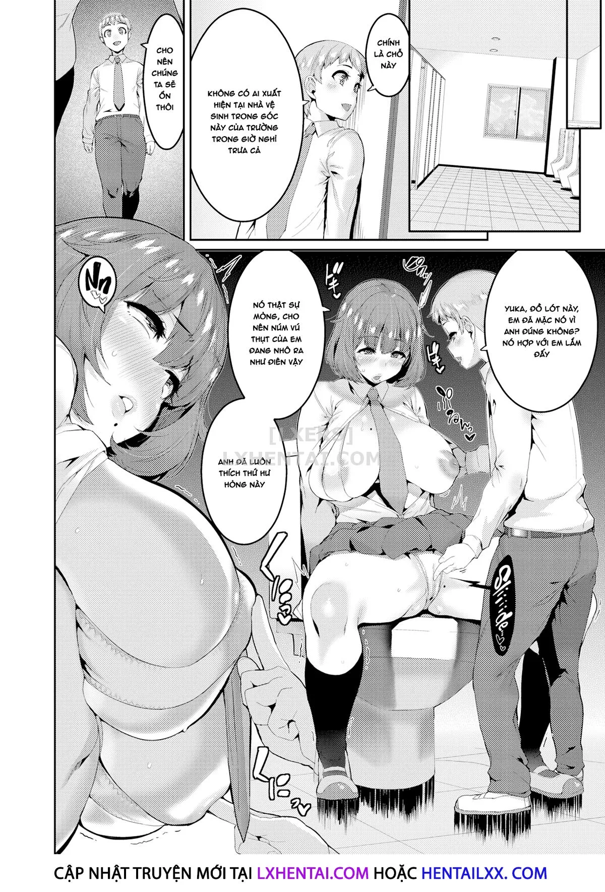 HentaiVN.net - Ảnh 5 - Tanoshi Sakushu No o jikan [Can't Escape; I Love That You're a Glutton; I Demand It of You!; In the Palm of My Hand With Me; As Expected!] - Chap 2 - I Love That Youre a Glutton