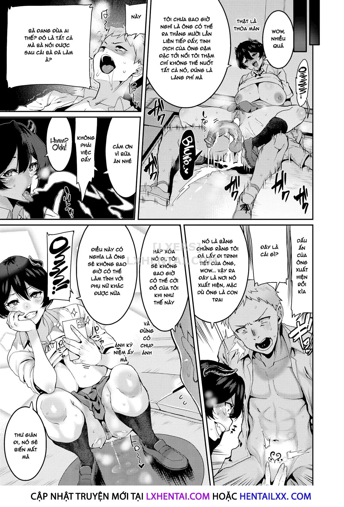 HentaiVN.net - Ảnh 14 - Tanoshi Sakushu No o jikan [Can't Escape; I Love That You're a Glutton; I Demand It of You!; In the Palm of My Hand With Me; As Expected!] - Chap 3 - I Demand It of You!