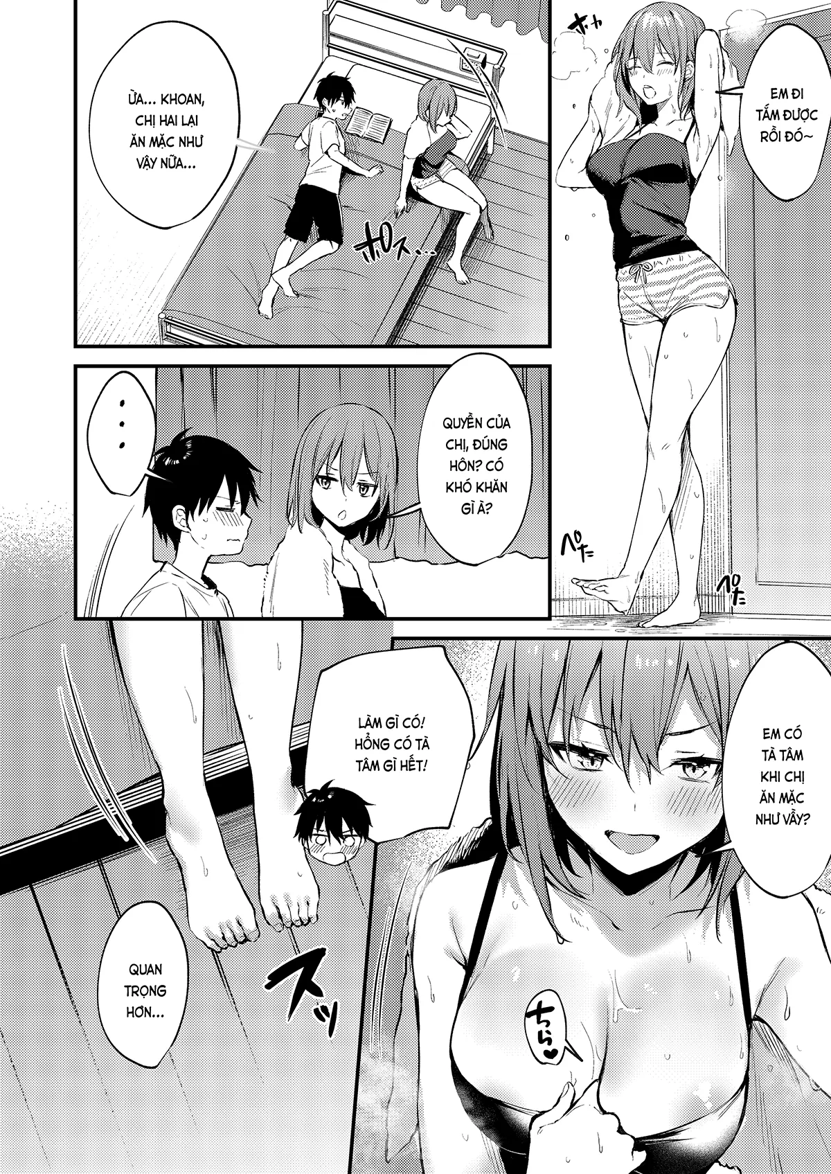 HentaiVN.net - Ảnh 16 - Tại chị làm mấy chuyện bậy bạ hoài... (nguyên tác) [Onee-chan ga Ecchi na Koto bakka Suru kara...; お姉ちゃんがエッチなコトばっかするから...] - Phần đầu