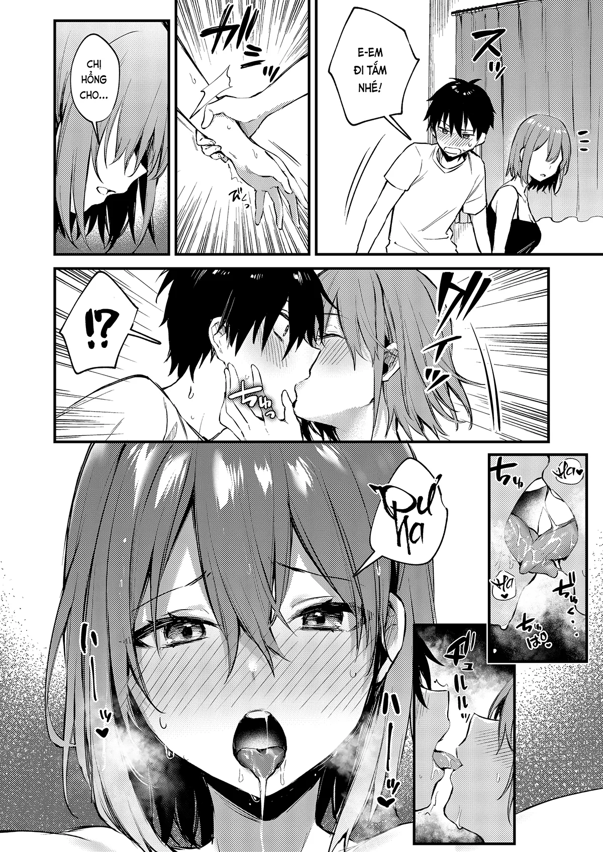 HentaiVN.net - Ảnh 18 - Tại chị làm mấy chuyện bậy bạ hoài... (nguyên tác) [Onee-chan ga Ecchi na Koto bakka Suru kara...; お姉ちゃんがエッチなコトばっかするから...] - Phần đầu