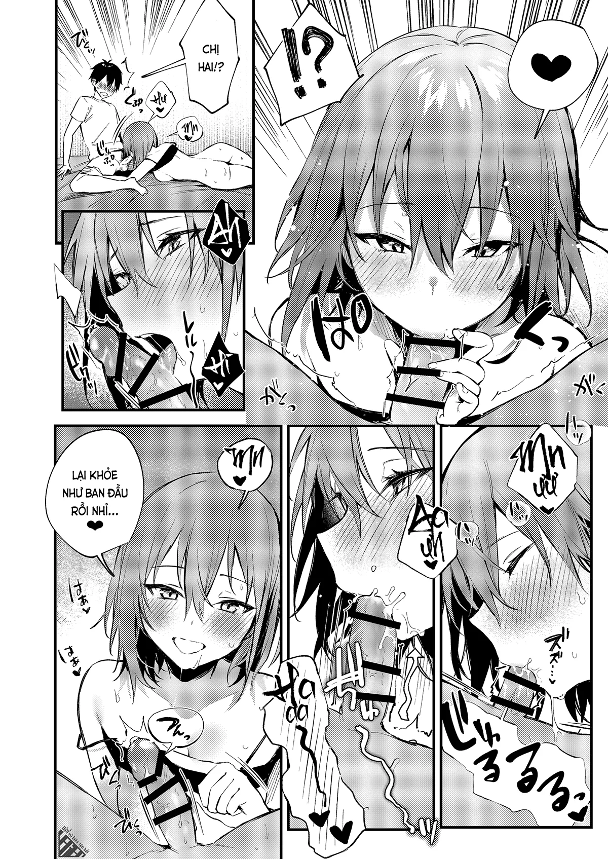 HentaiVN.net - Ảnh 26 - Tại chị làm mấy chuyện bậy bạ hoài... (nguyên tác) [Onee-chan ga Ecchi na Koto bakka Suru kara...; お姉ちゃんがエッチなコトばっかするから...] - Phần đầu