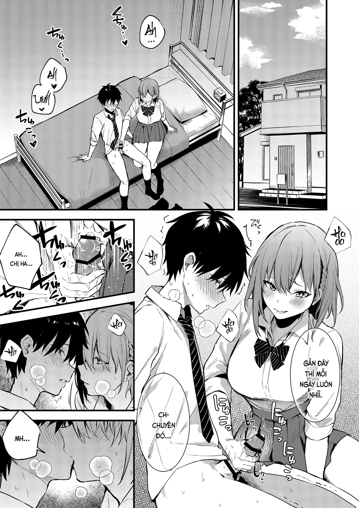 HentaiVN.net - Ảnh 5 - Tại chị làm mấy chuyện bậy bạ hoài... (nguyên tác) [Onee-chan ga Ecchi na Koto bakka Suru kara...; お姉ちゃんがエッチなコトばっかするから...] - Phần đầu