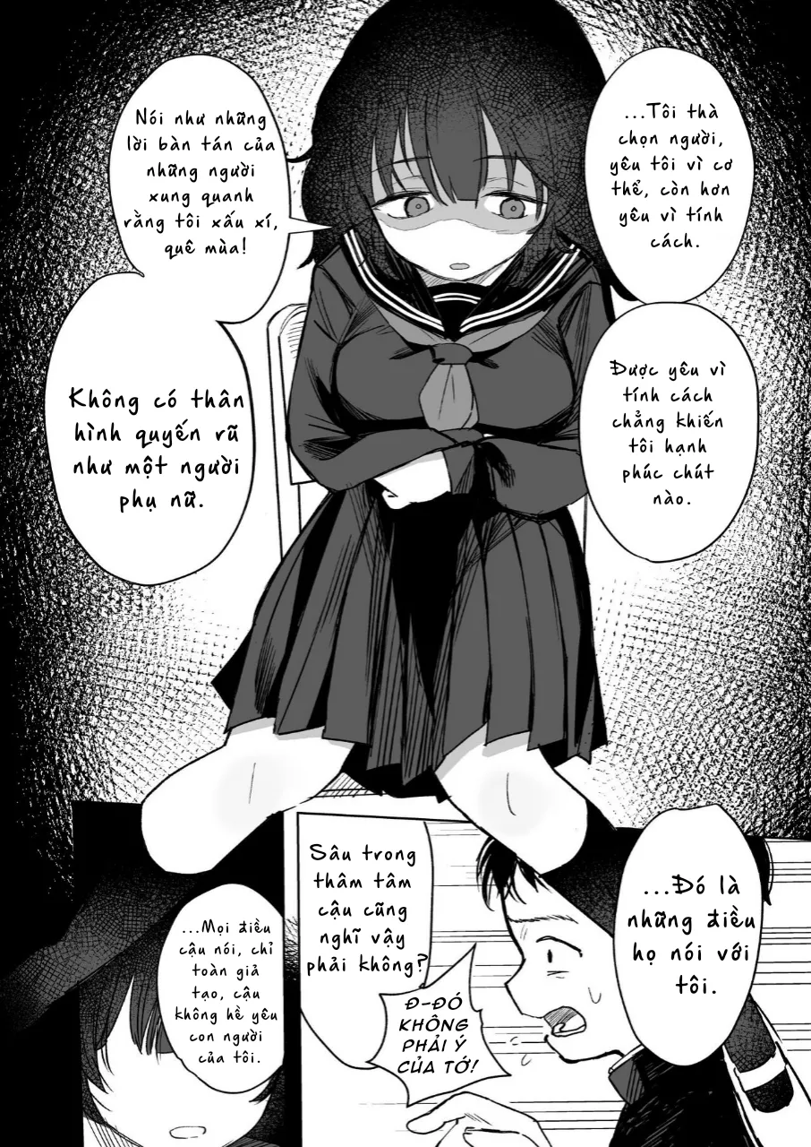 HentaiVN.net - Ảnh 21 - Yêu đơn phương cô gái hướng nội - Oneshot