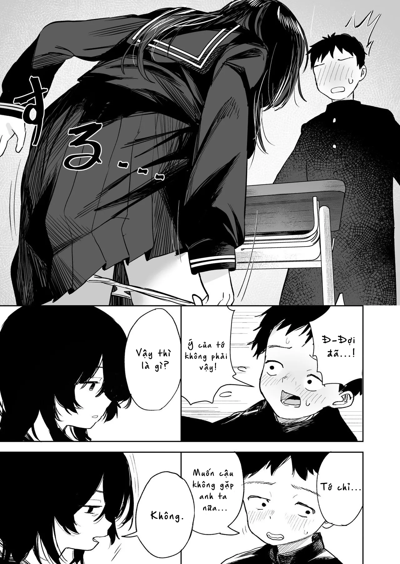 HentaiVN.net - Ảnh 28 - Yêu đơn phương cô gái hướng nội - Oneshot