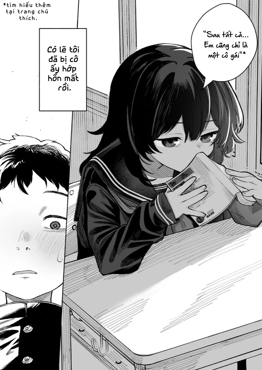 HentaiVN.net - Ảnh 7 - Yêu đơn phương cô gái hướng nội - Oneshot