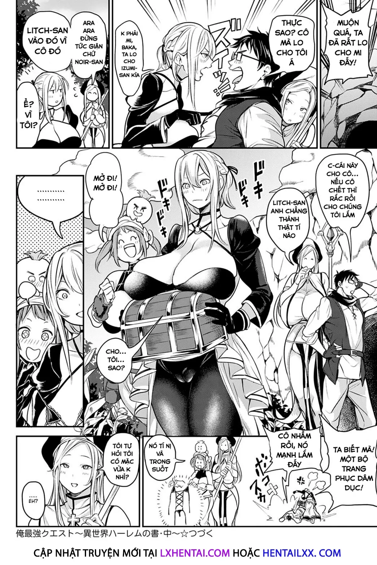 HentaiVN.net - Ảnh 25 - My story with my Harem in another world [Ore Saikyou Quest ~Isekai Harem no Sho~] - Chap 2