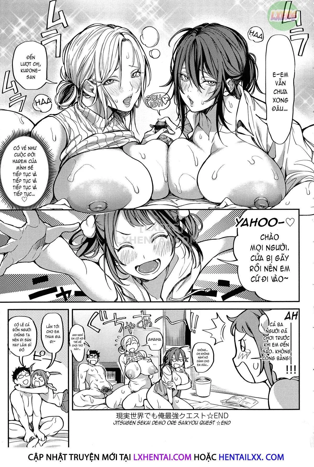 HentaiVN.net - Ảnh 15 - My story with my Harem in another world [Ore Saikyou Quest ~Isekai Harem no Sho~] - Chap 4 - Bonus