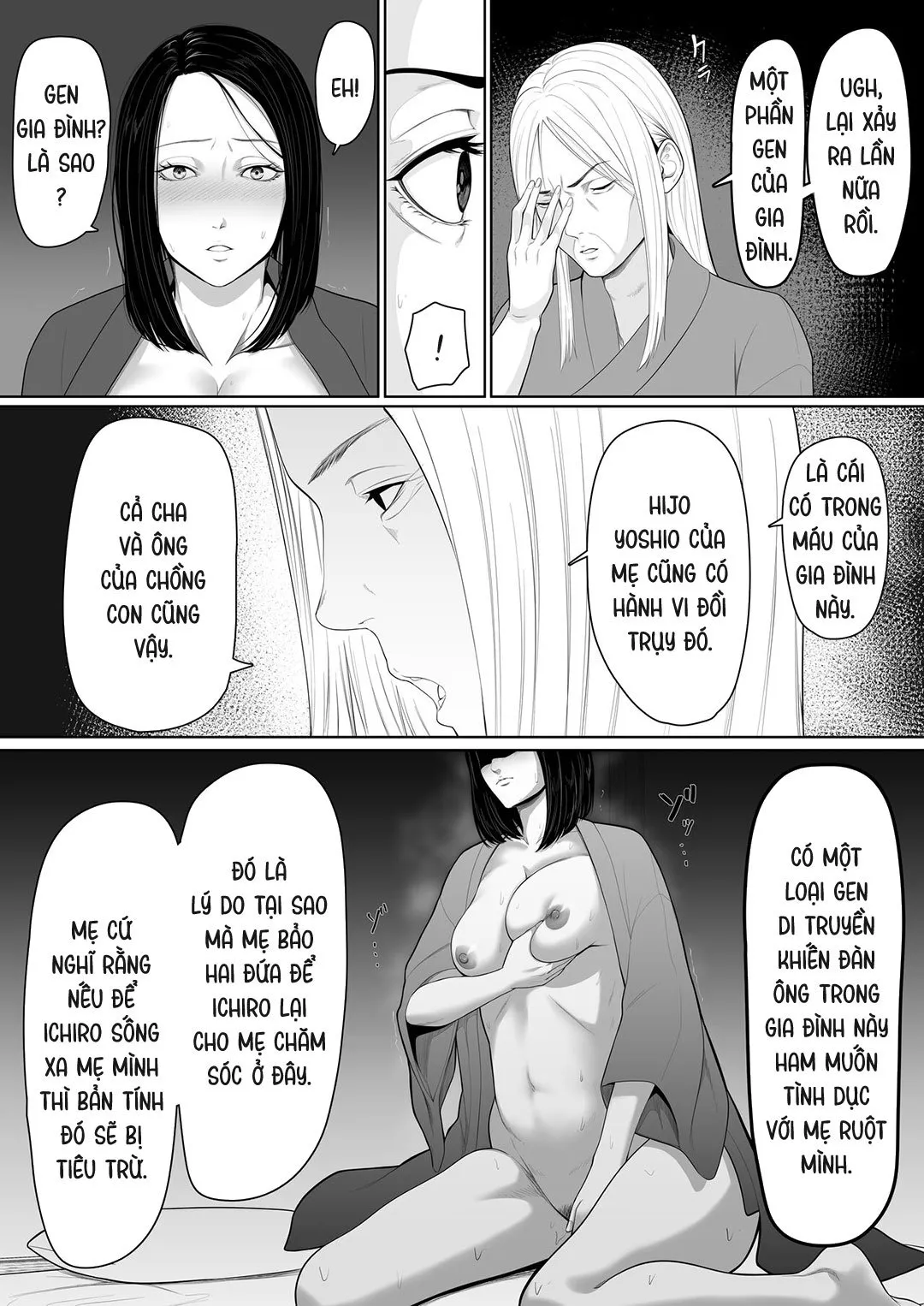 HentaiVN.net - Ảnh 28 - Bắt đầu mối quan hệ loạn luân mẹ con [Boshi Soukan no Hajimari] - Oneshot