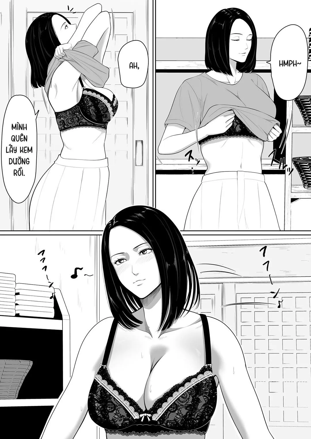 HentaiVN.net - Ảnh 6 - Bắt đầu mối quan hệ loạn luân mẹ con [Boshi Soukan no Hajimari] - Oneshot