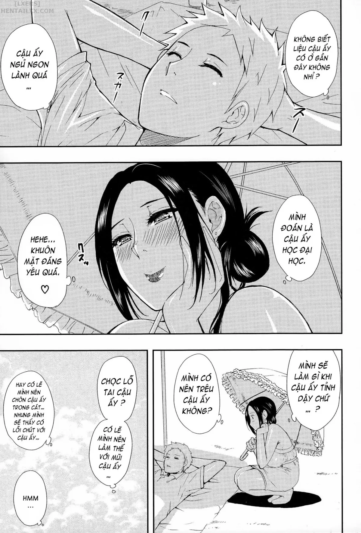 HentaiVN.net - Ảnh 10 - Hitokoishi, Tsuma - Chap 1