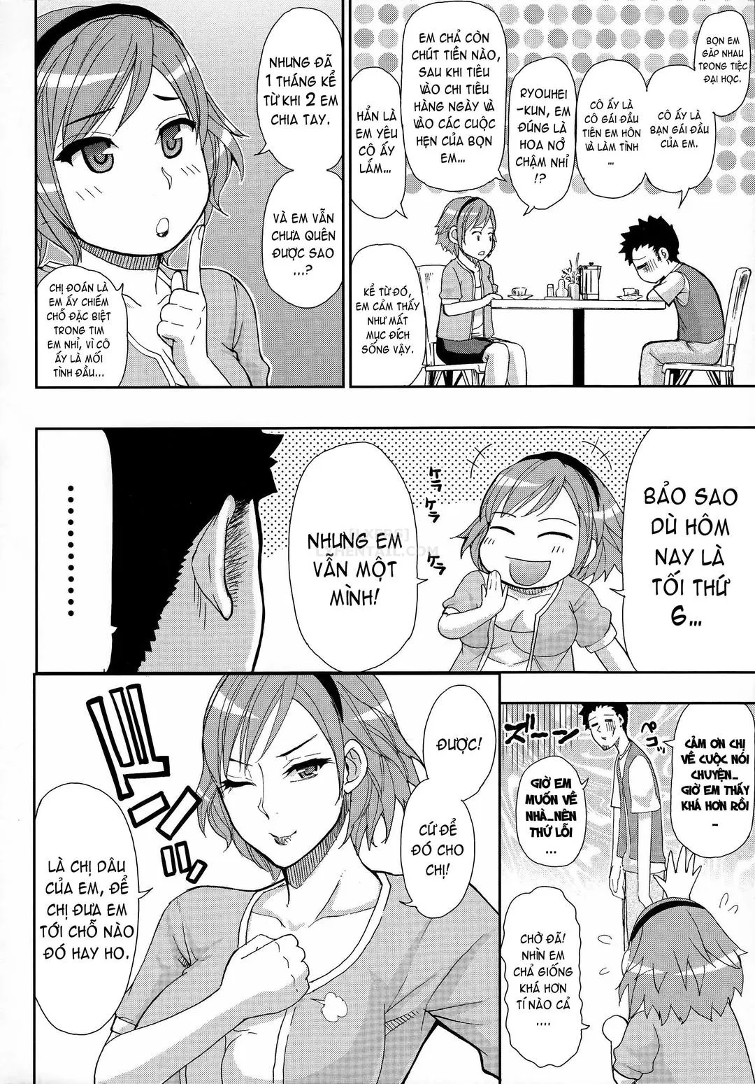 HentaiVN.net - Ảnh 3 - Hitokoishi, Tsuma - Chap 3