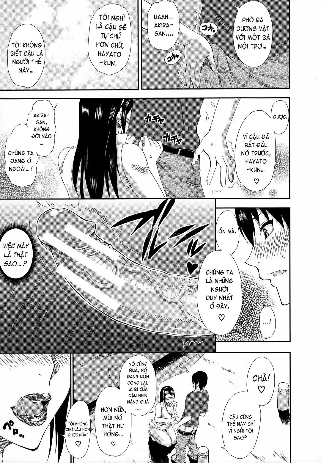 HentaiVN.net - Ảnh 10 - Hitokoishi, Tsuma - Chap 4