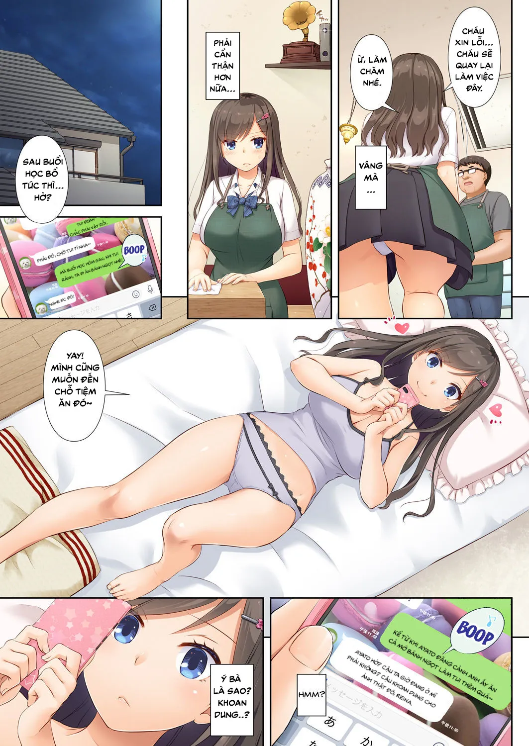 HentaiVN.net - Ảnh 11 - Em và mối tình đã tan vỡ [Kare to Watashi no Kowareta Kizuna, DLO-04, DLO-05, DLO-06] - Chap 1: DLO-04
