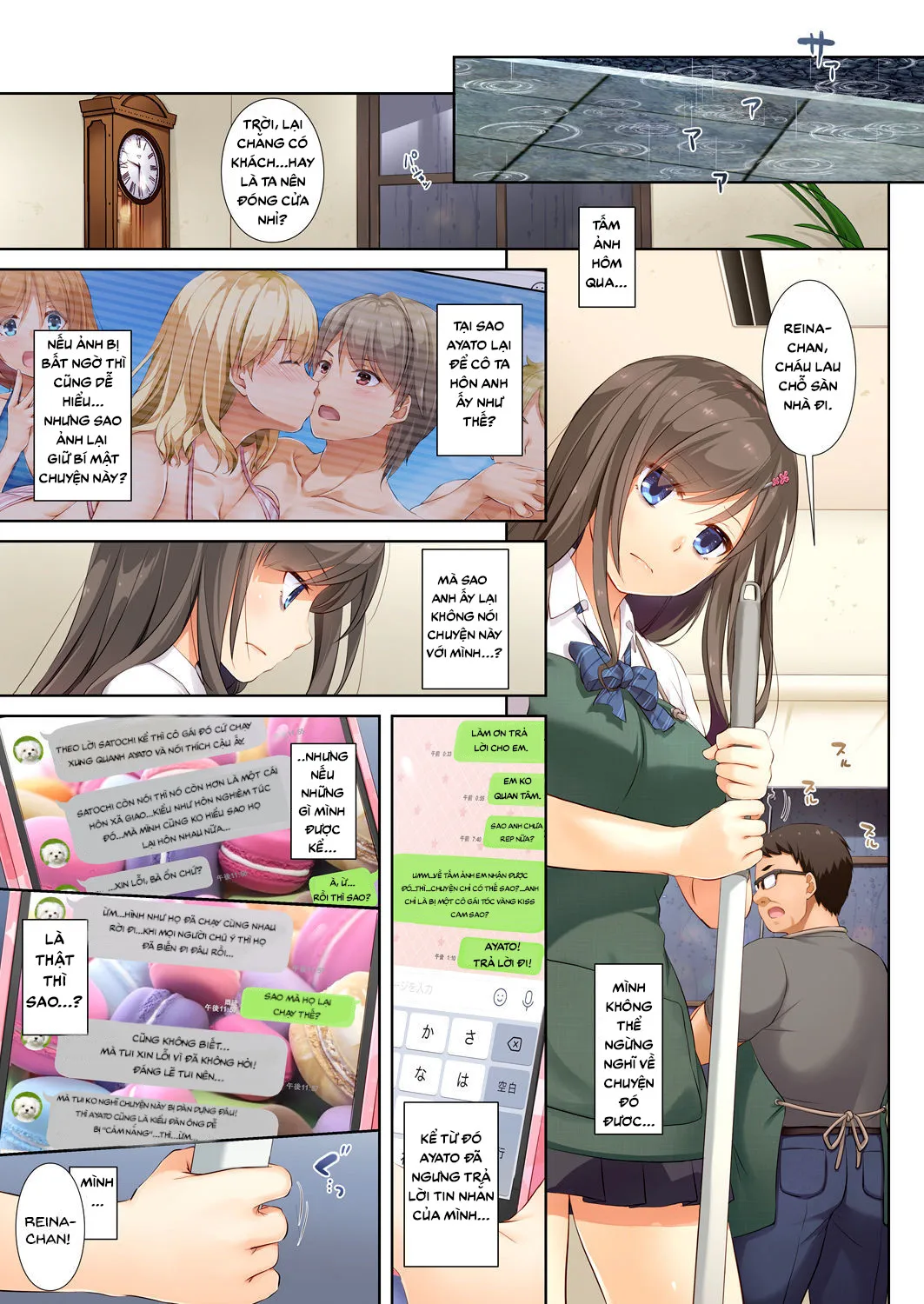 HentaiVN.net - Ảnh 13 - Em và mối tình đã tan vỡ [Kare to Watashi no Kowareta Kizuna, DLO-04, DLO-05, DLO-06] - Chap 1: DLO-04
