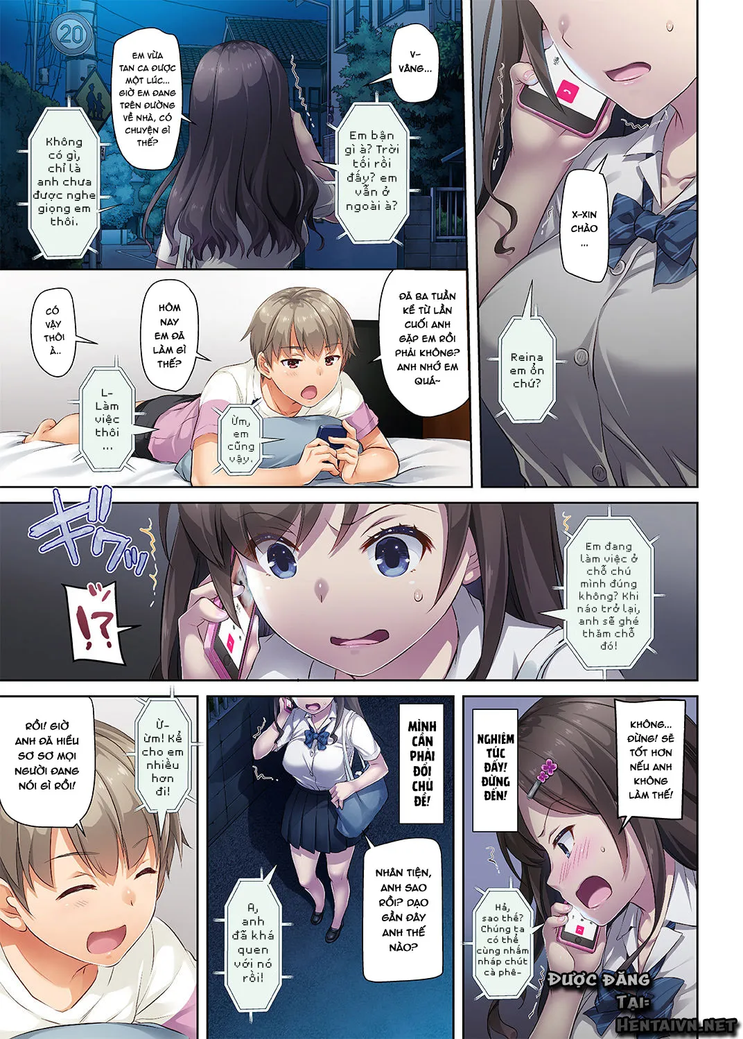 HentaiVN.net - Ảnh 21 - Em và mối tình đã tan vỡ [Kare to Watashi no Kowareta Kizuna, DLO-04, DLO-05, DLO-06] - Chap 2: DLO-05 Part 1
